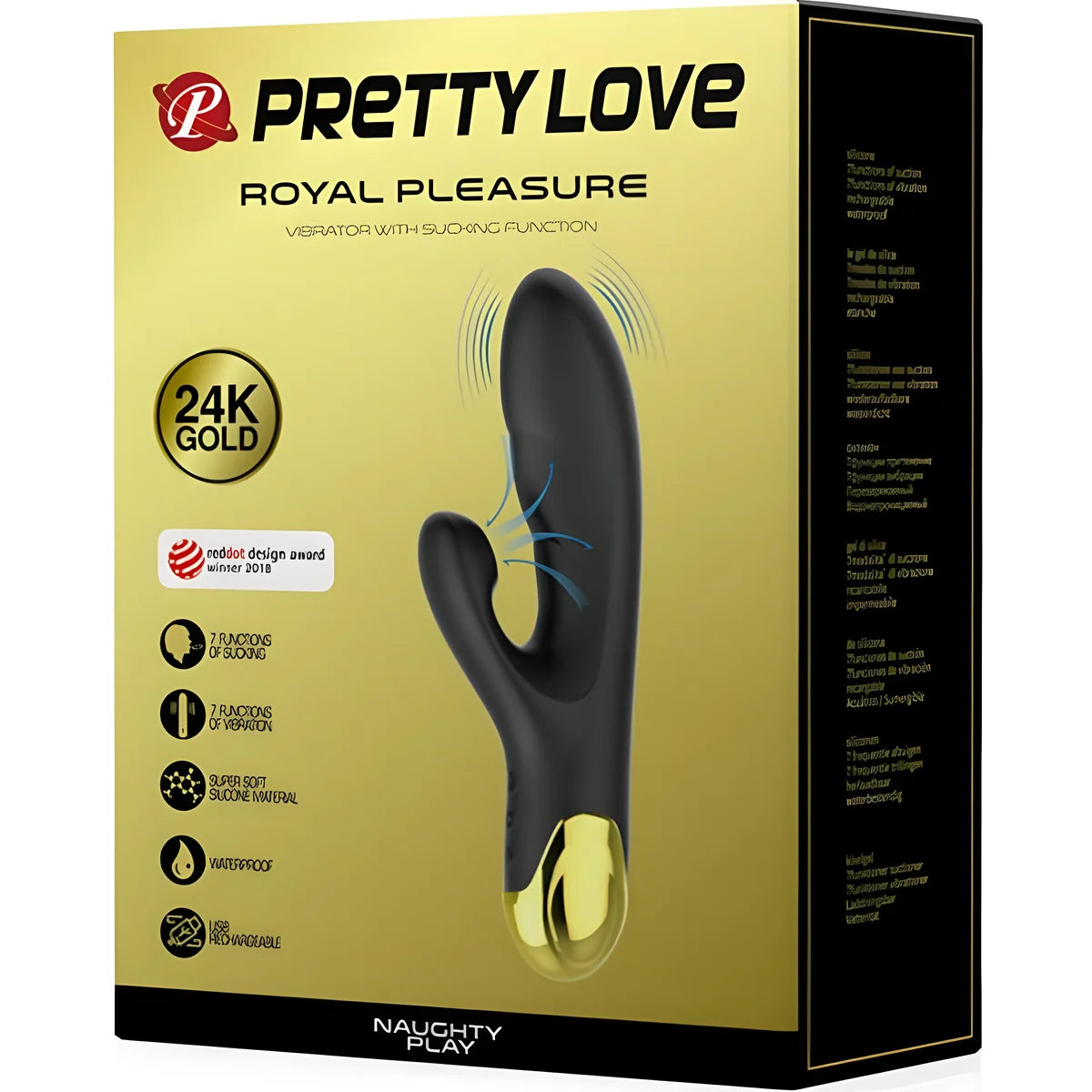 pretty love smart naughty play vibration et aspiration