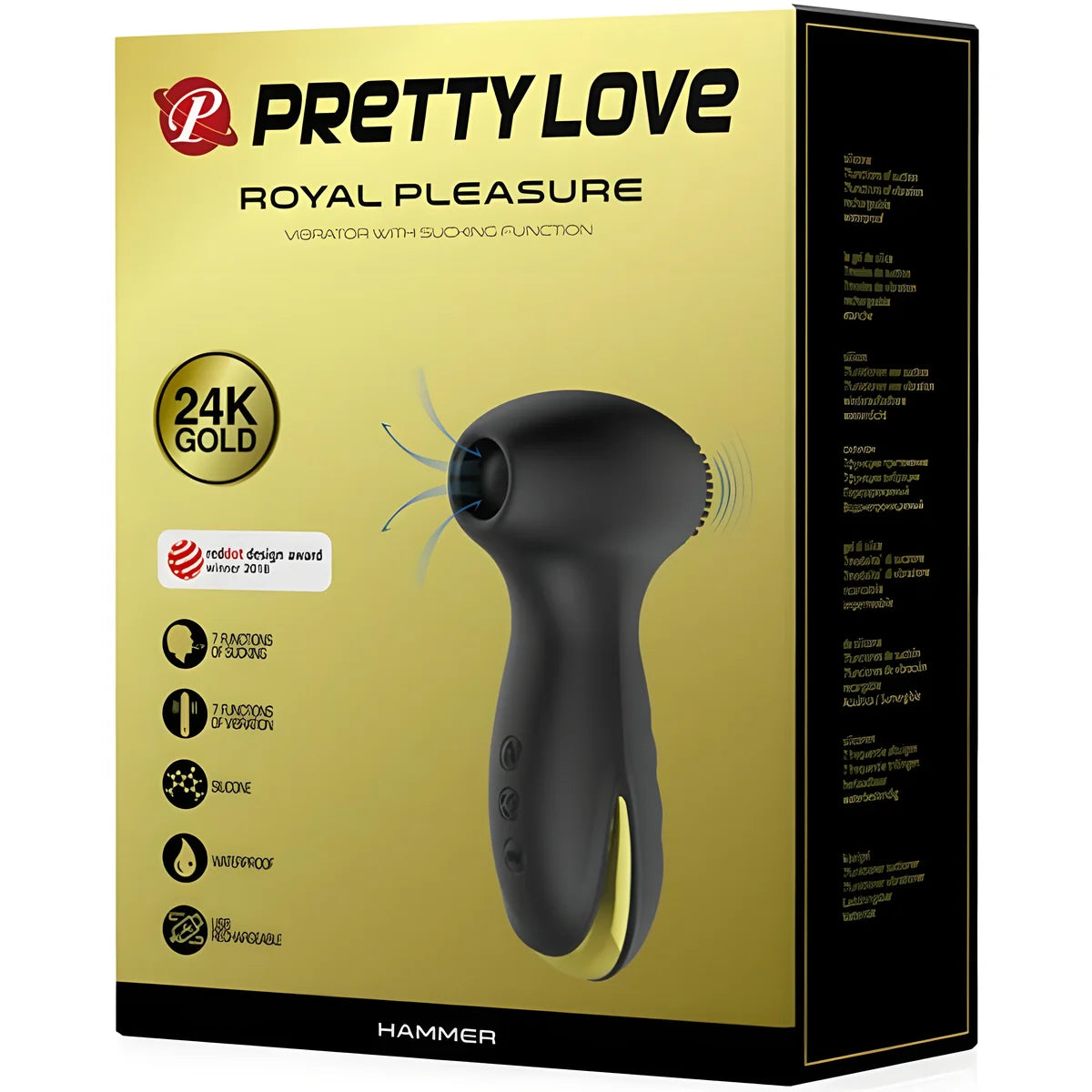 pretty love smart hammer vibration et aspiration