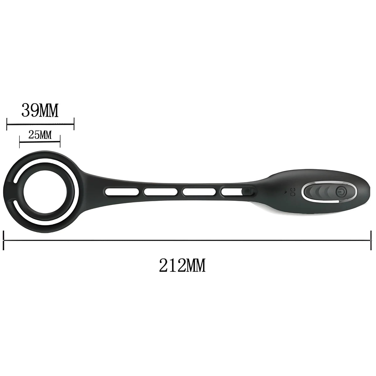 pretty love anneaux penis avec plug vibrateur