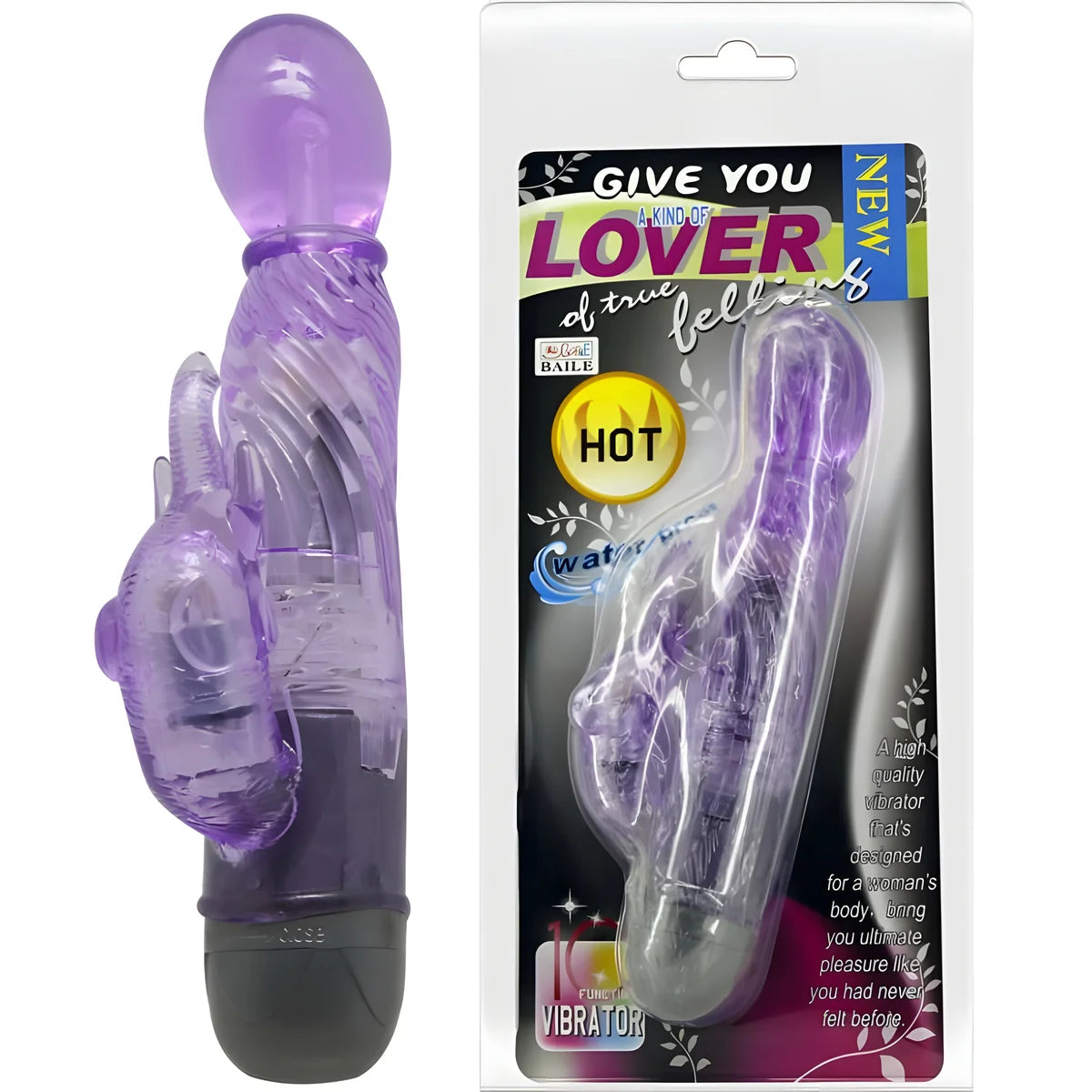 baile vous offrir une sorte de vibrateur amant avec lapin lilac 10 modes
