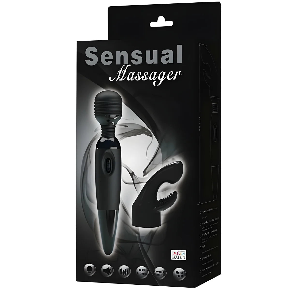 baile masseur desensuelle tete interchangeable