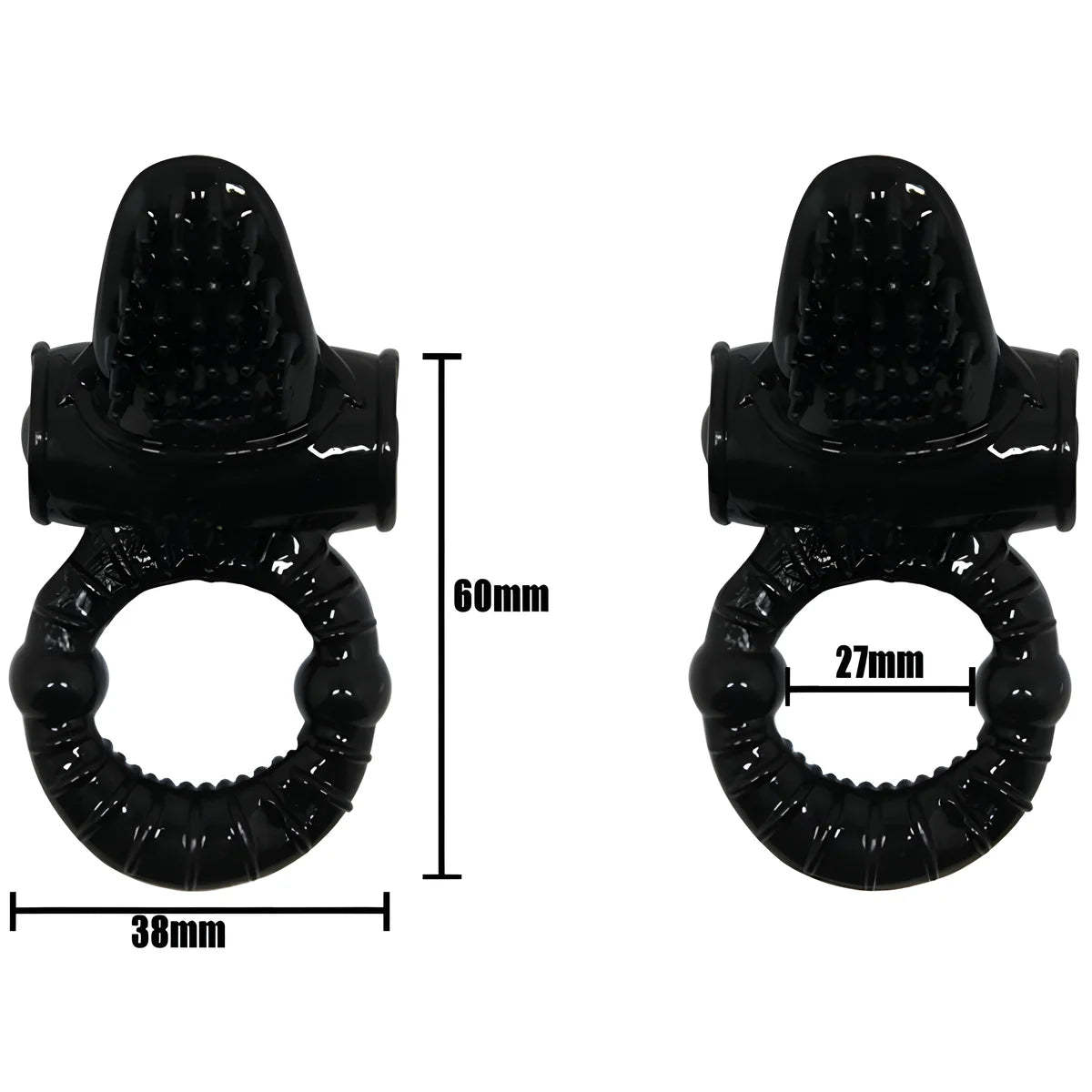 baile sweet ring anneau vibrant avec lapin textur