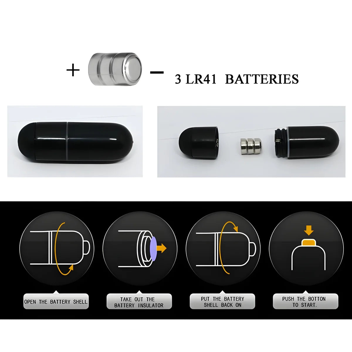 baile sweet ring anneau vibrant avec lapin textur