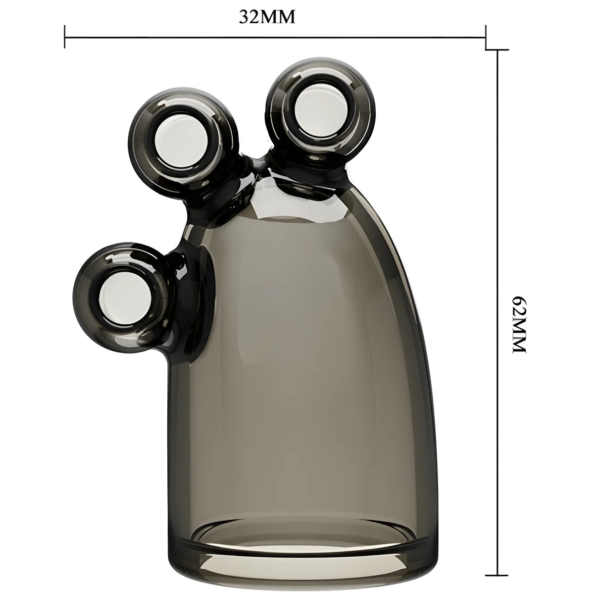 baile couvercle vibrant capuchon vibrant cristal ii