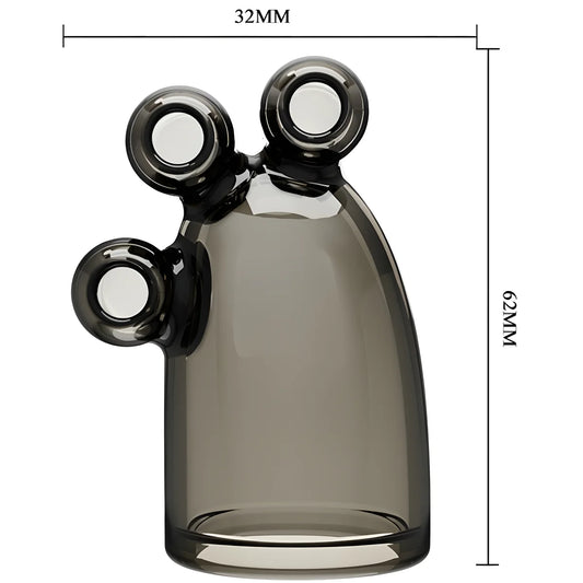 baile couvercle vibrant capuchon vibrant cristal ii