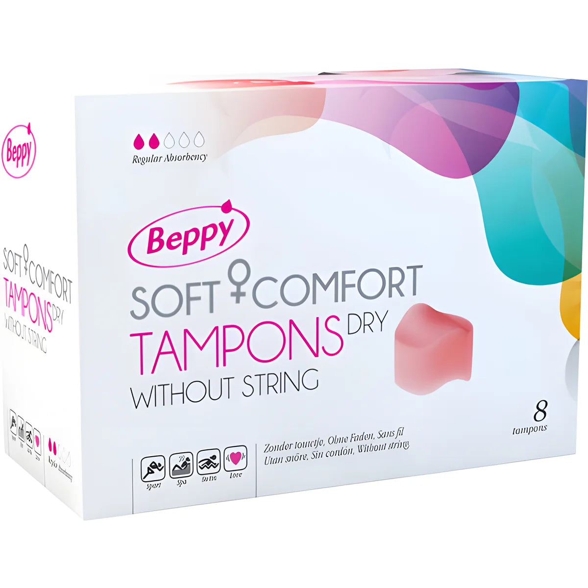 beppy tampons soft confort sec 8 unites