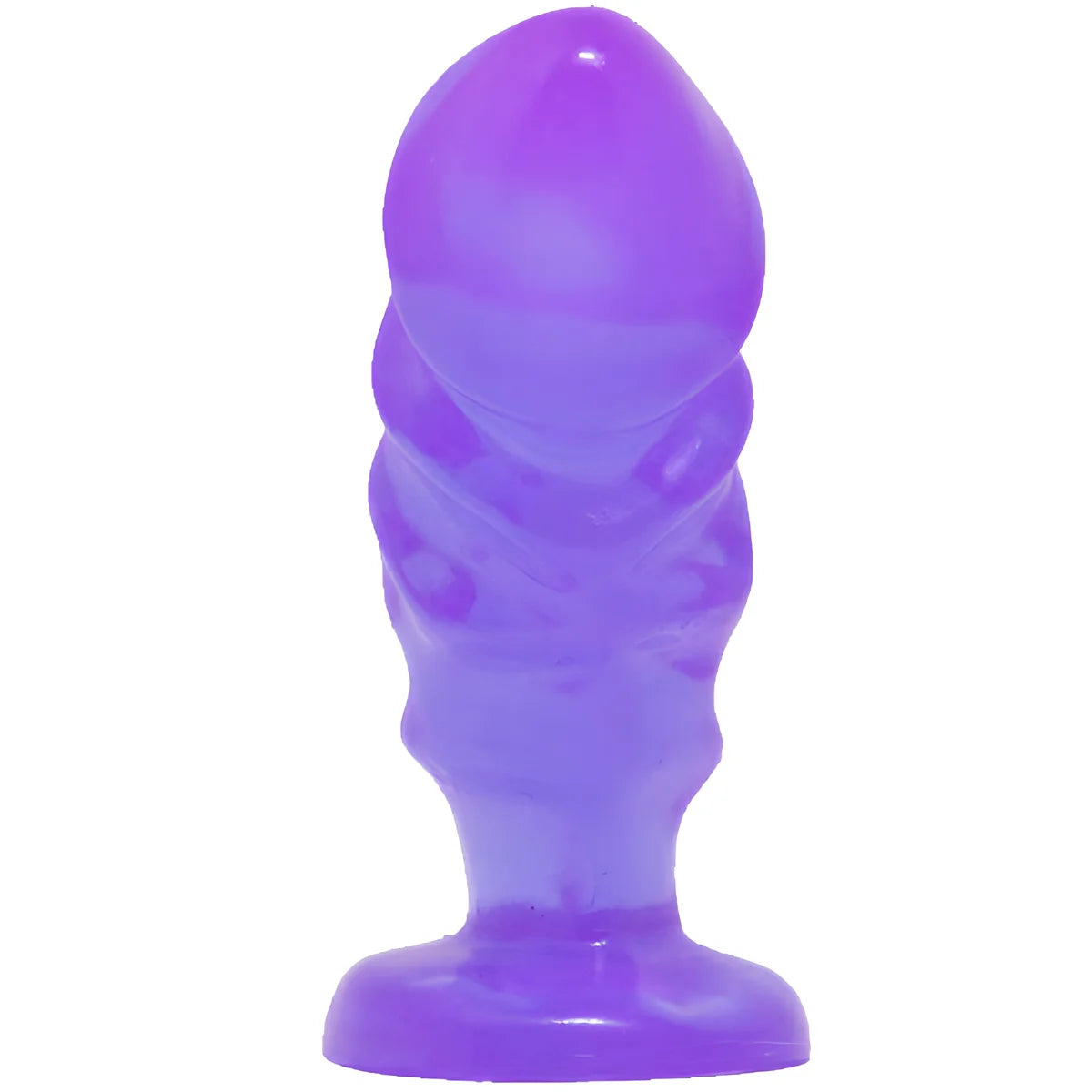 baile plug anal unisexe avec ventouse lilas