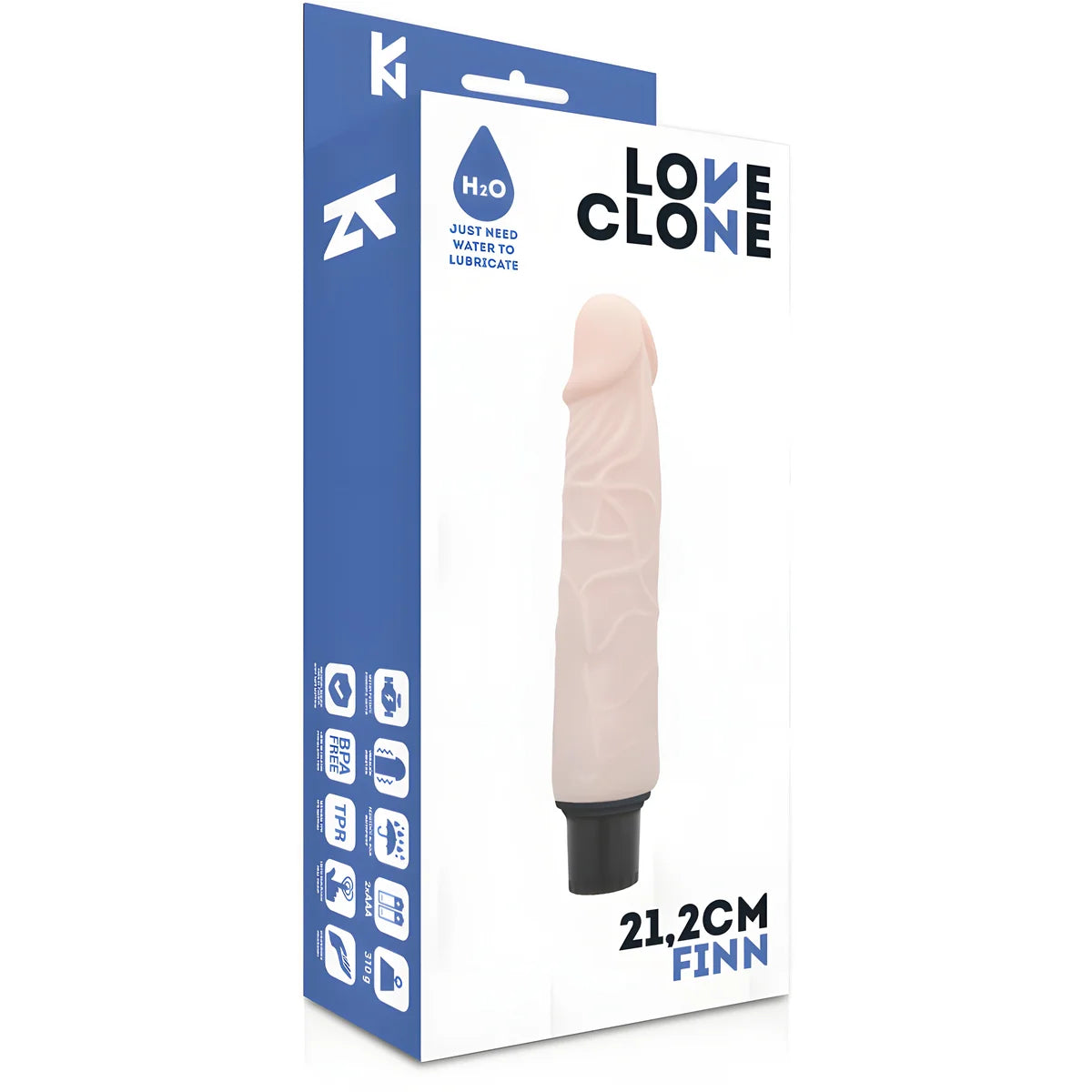 loveclone vibrateur autolubrifiant finn 21 2 cm o 3 8 cm
