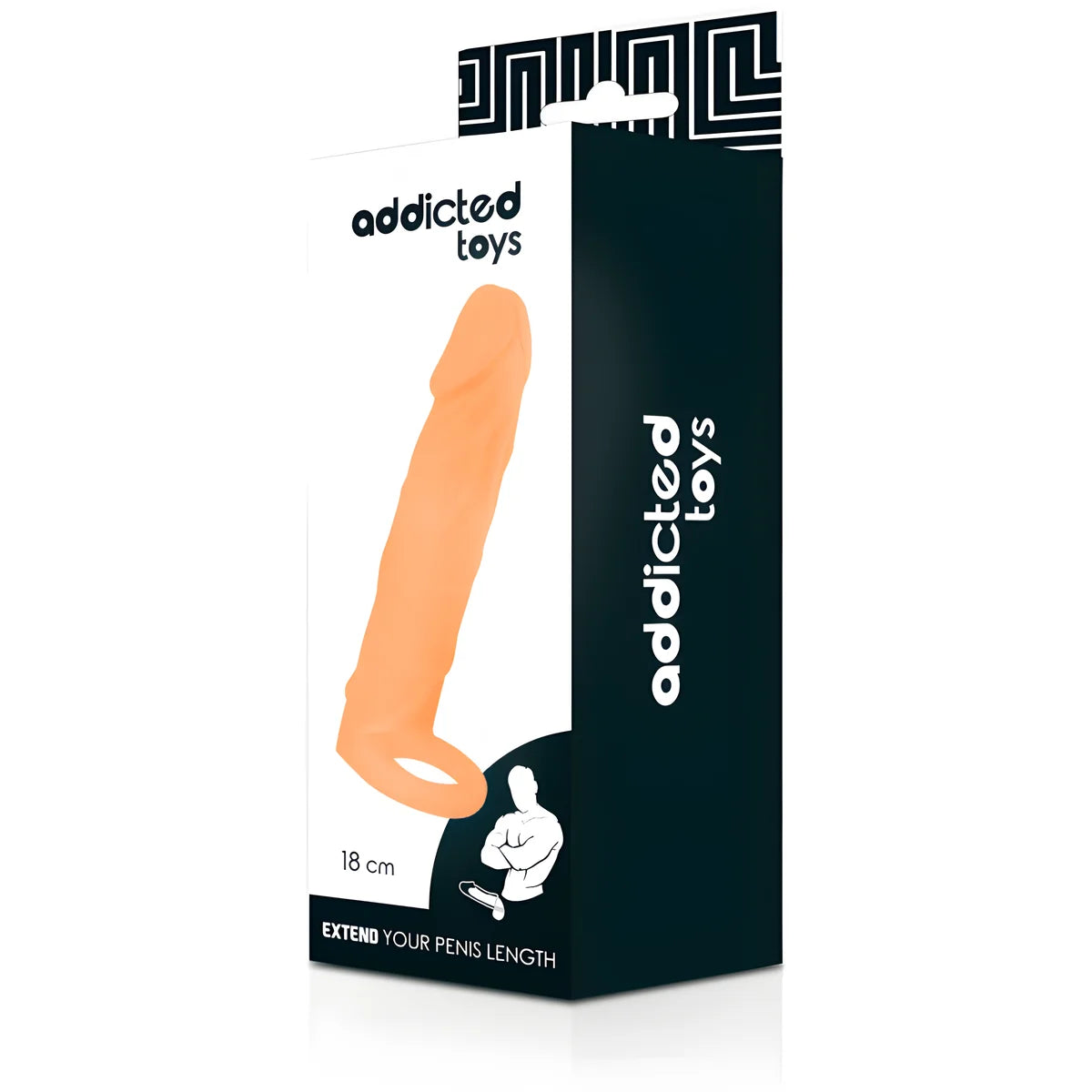addicted toys allongez votre penis 18 cm