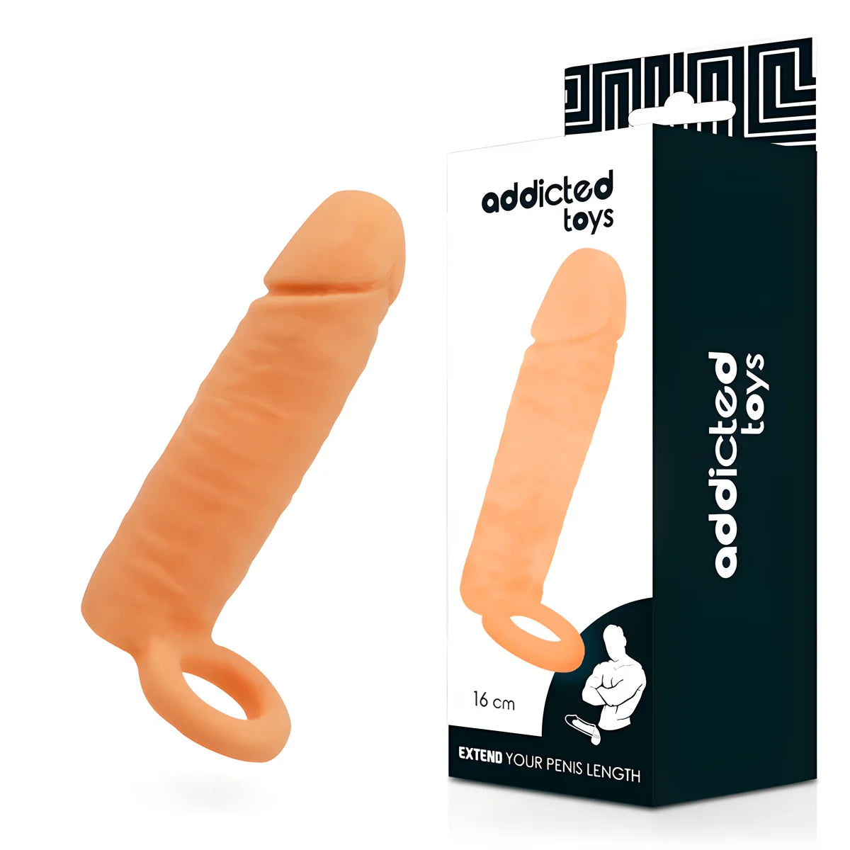 addicted toys allongez votre penis 16 cm