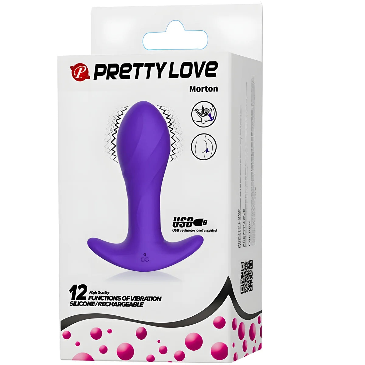 pretty love vibrateur anal lilas