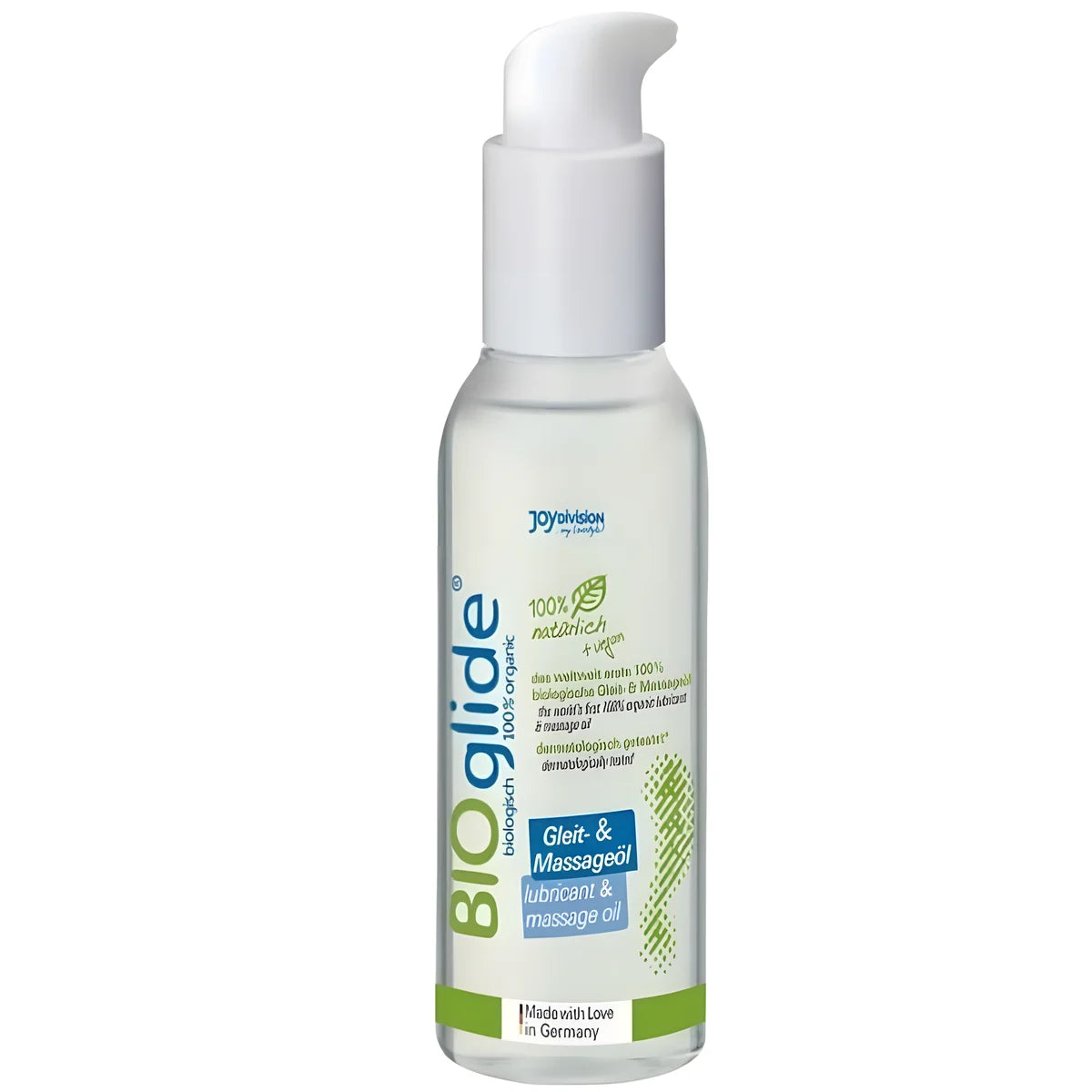 bioglide lubrifiant et huile de massage bio 125 ml