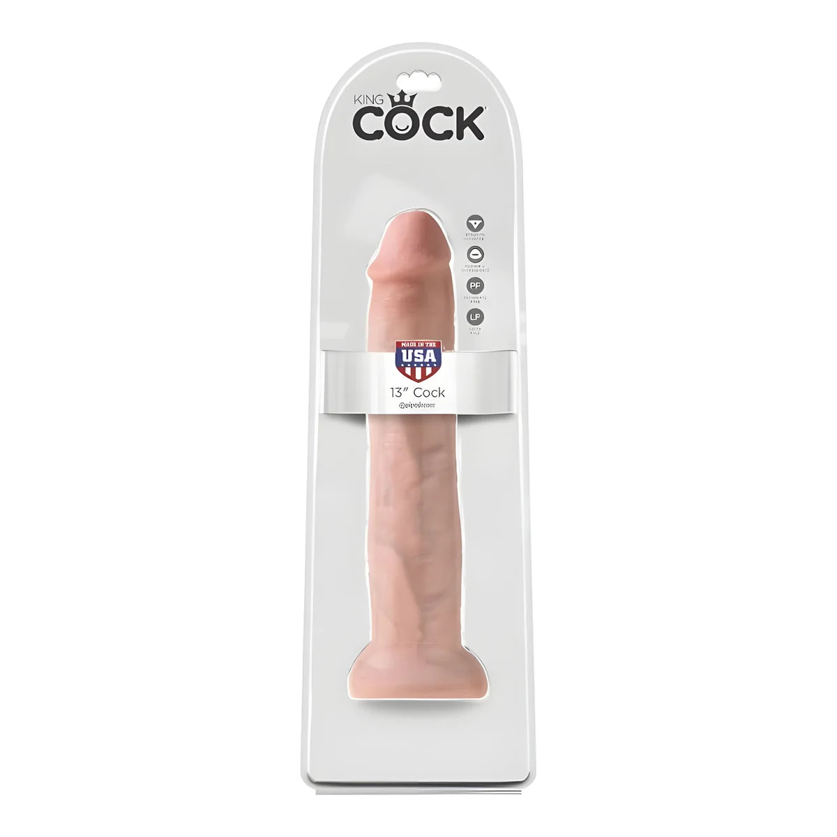 king cock gode realiste 33 cm