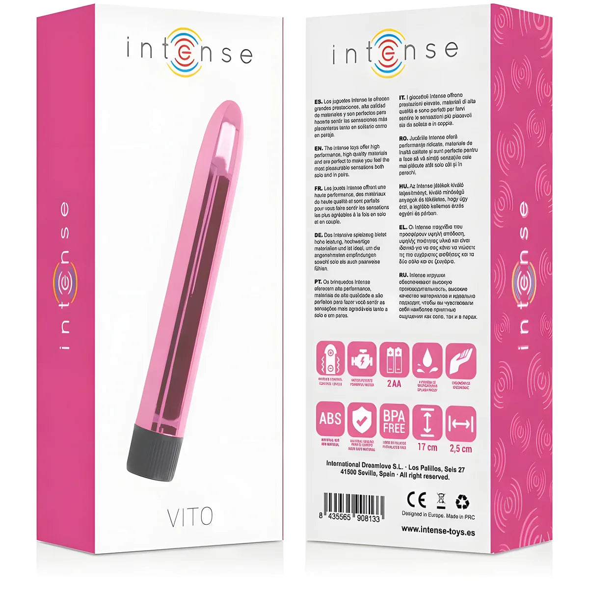 intense vibrateur vito rose