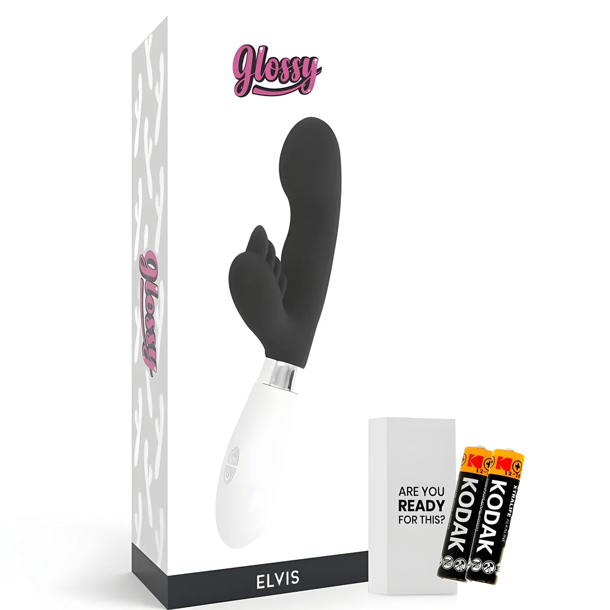 glossy elvis lapin noir