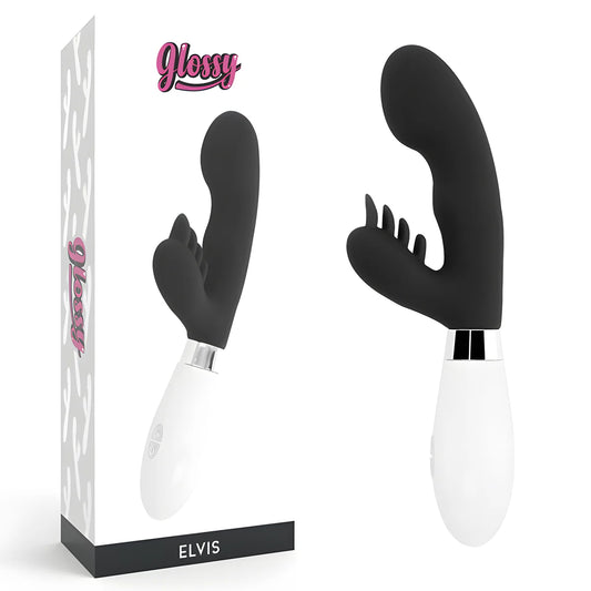 glossy elvis lapin noir