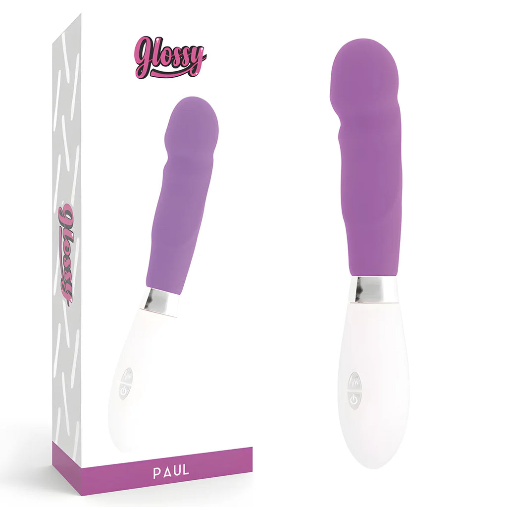 Vibromasseur point G Paul Glossy silicone