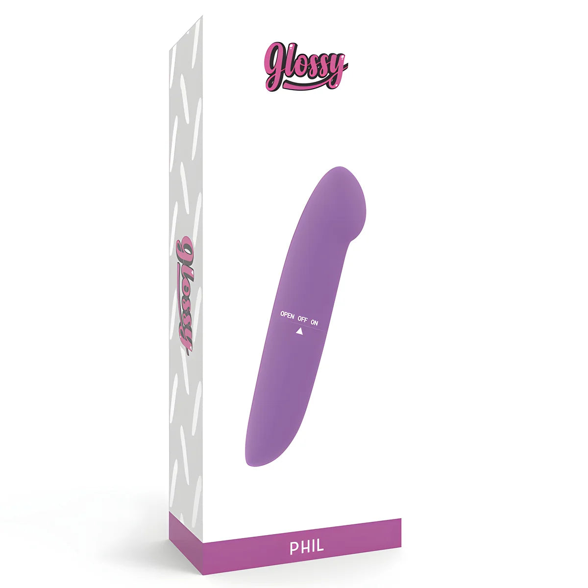 glossy vibrateur phil violet