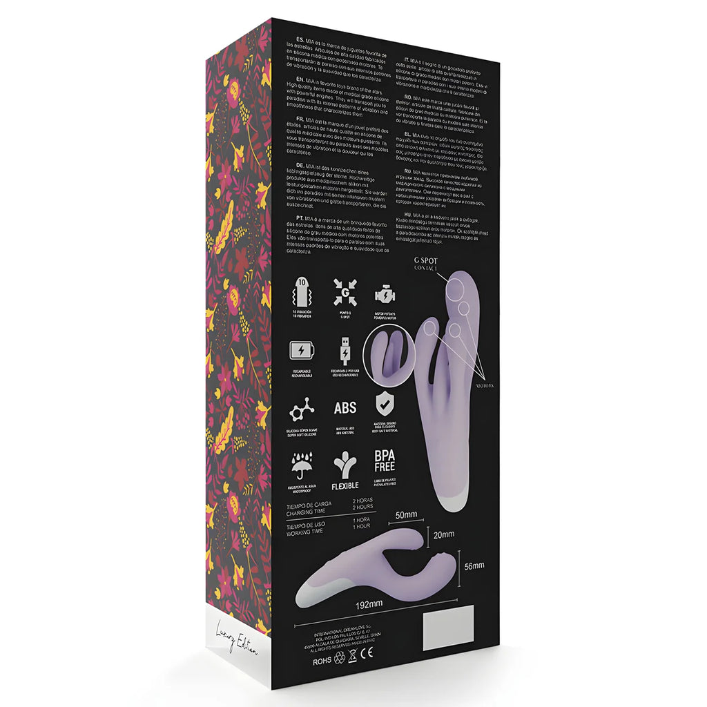 mia guell vibrateur orgasmique 3 moteurs