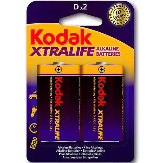 kodak piles alcalines xtralife lr20 d lr20 1 5v