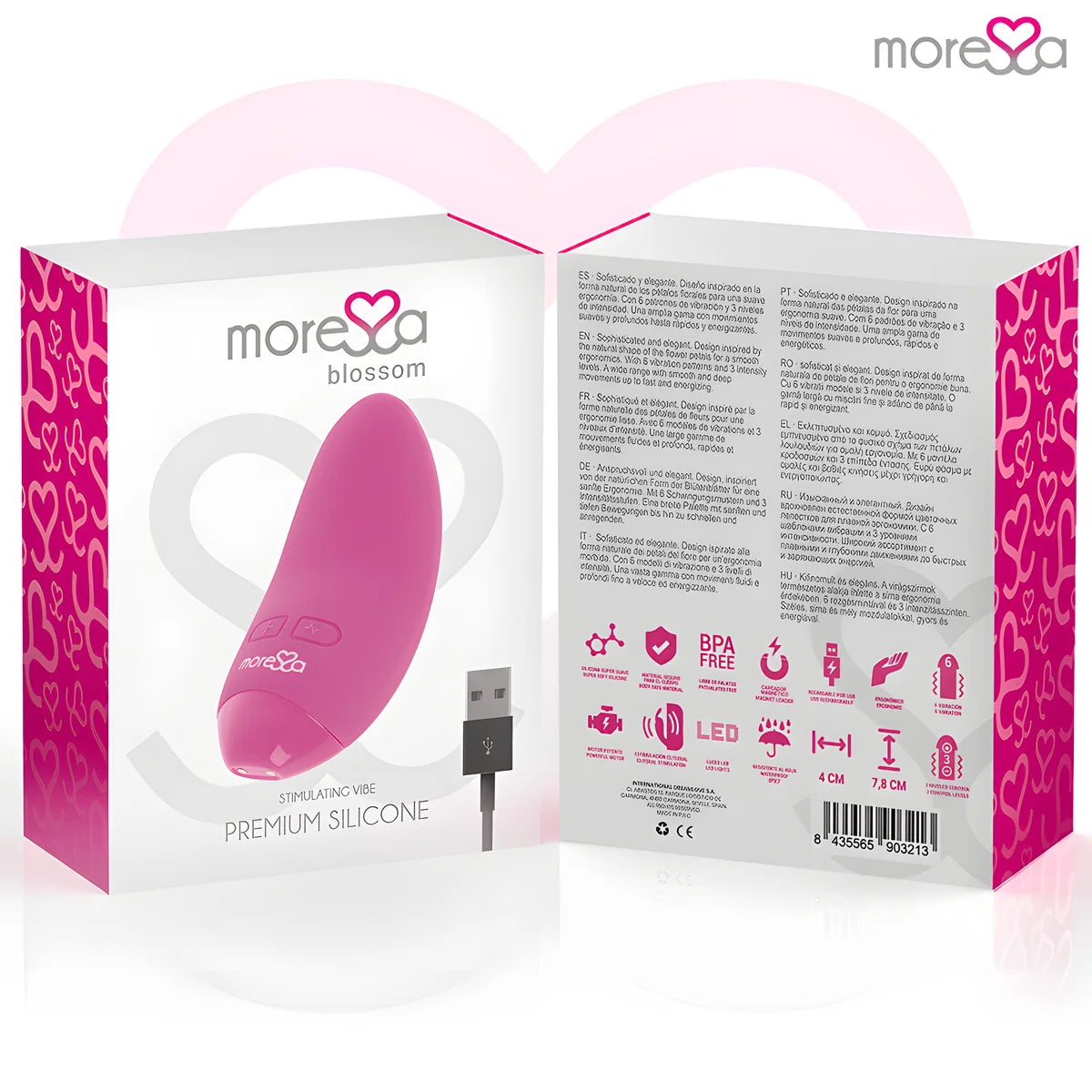 moressa vibrateur rose blossom