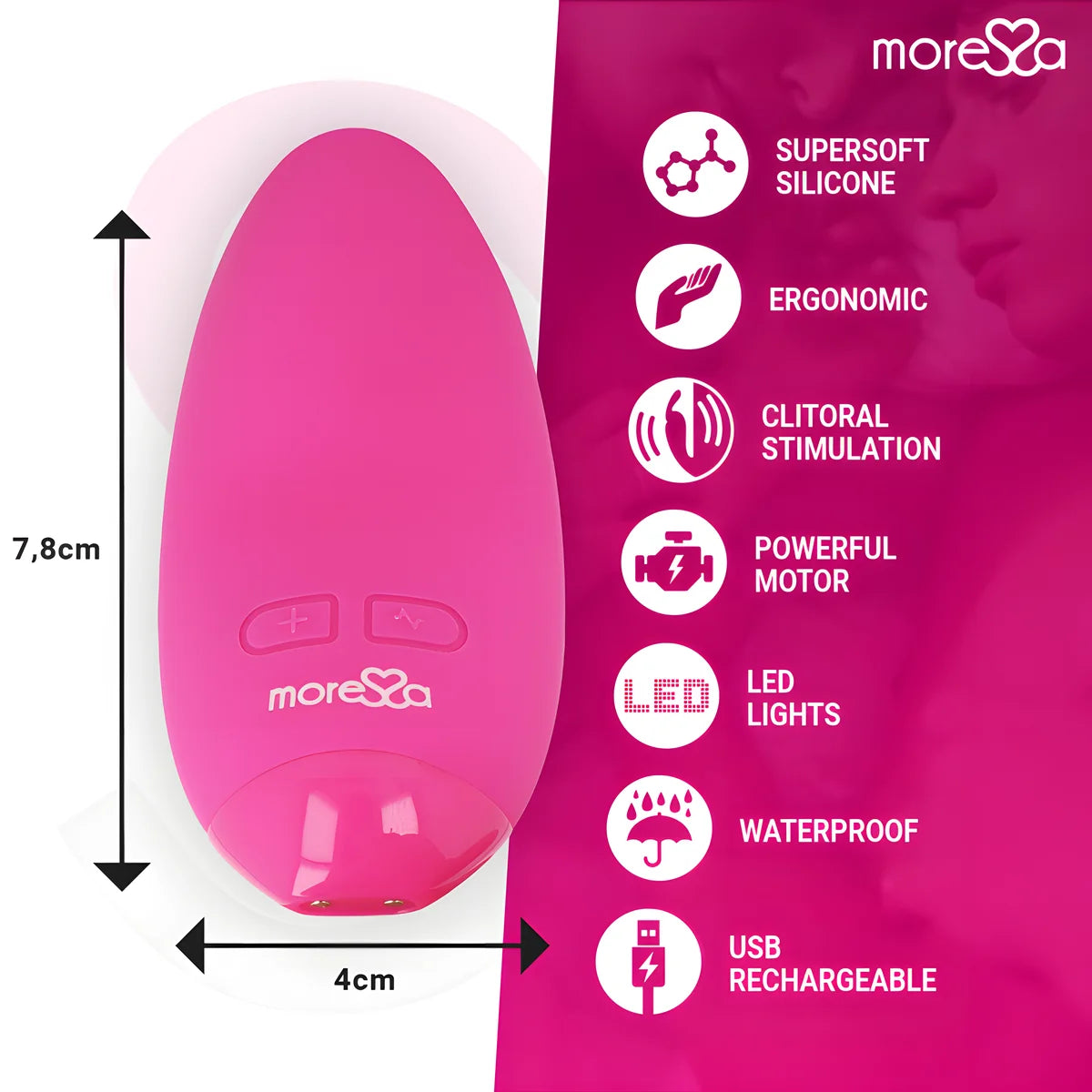 moressa vibrateur rose blossom