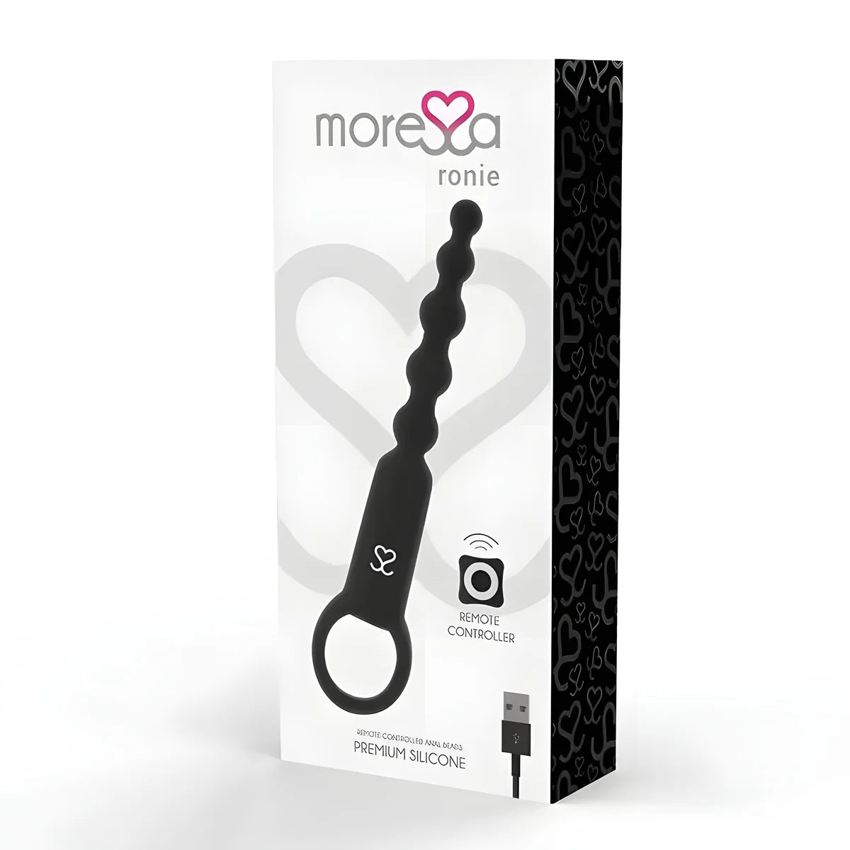 moressa ronie telecommande noir plaisir anal
