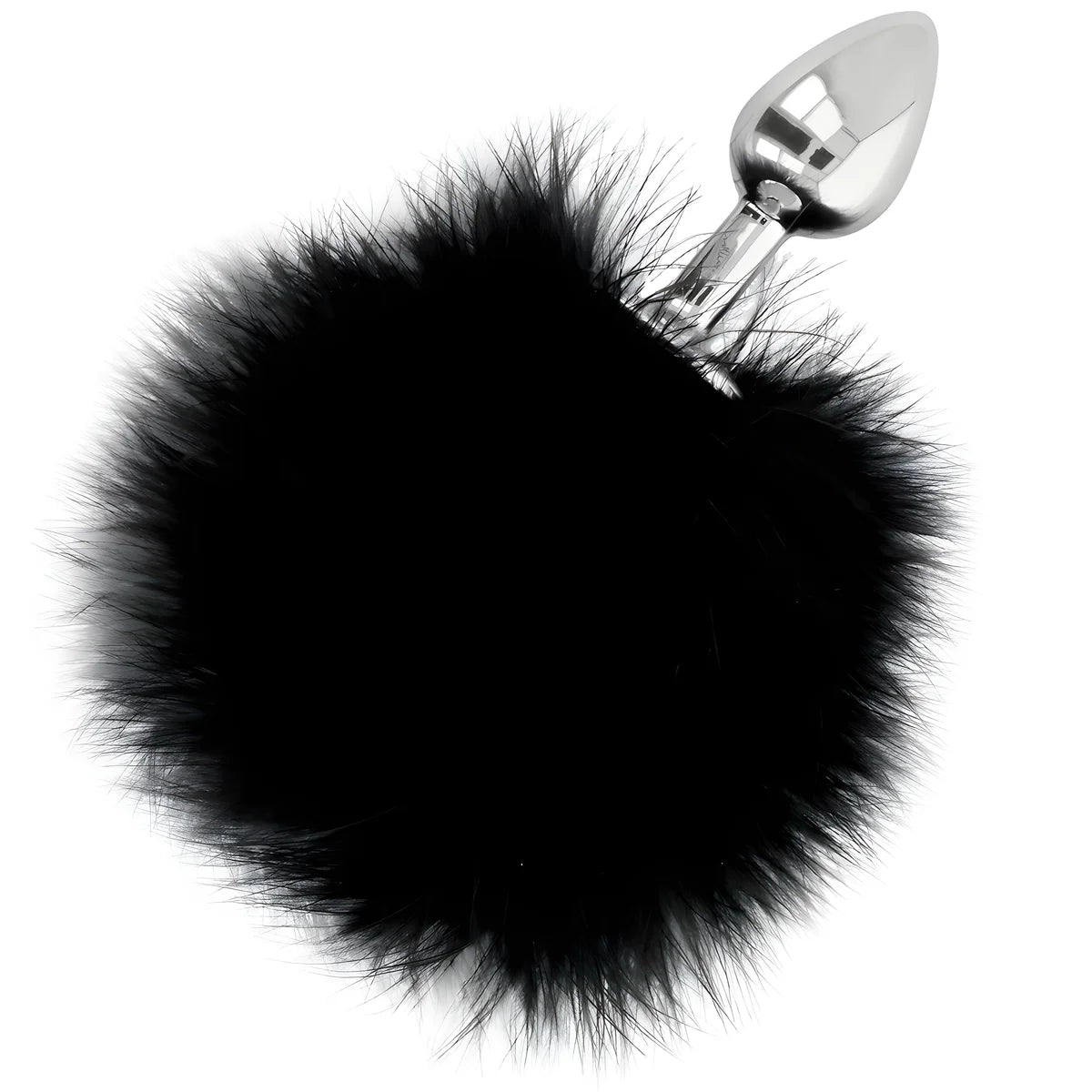 darkness bouchon extra anal avec queue noir 7 cm