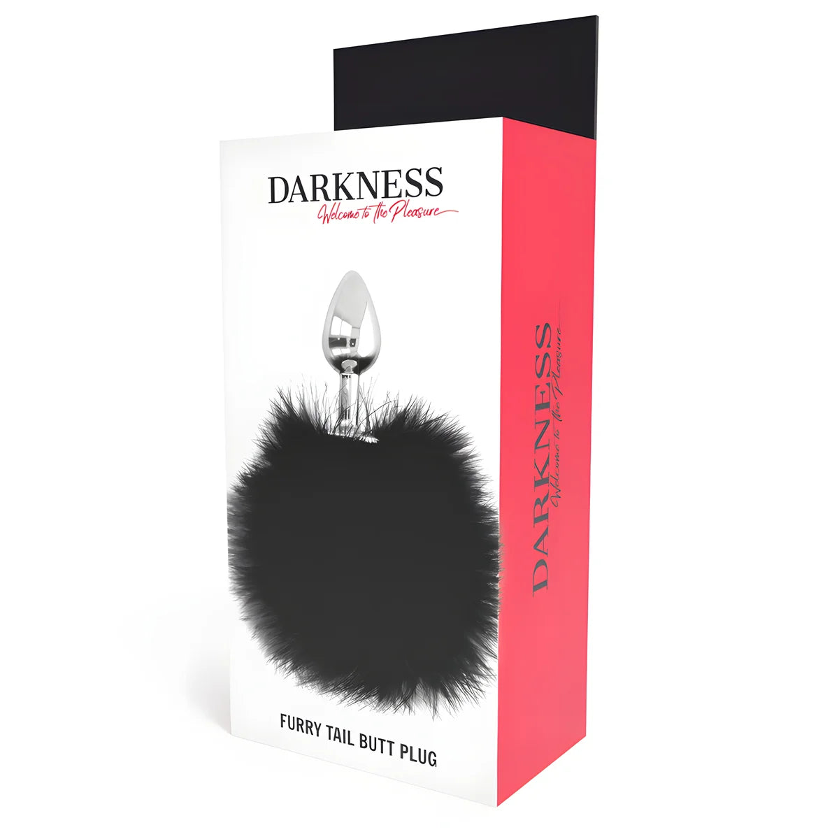 darkness bouchon extra anal avec queue noir 7 cm