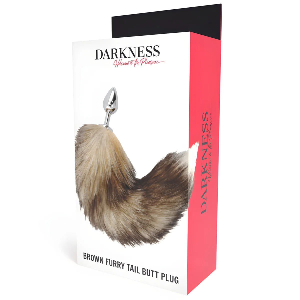 darkness tail butt plug silver