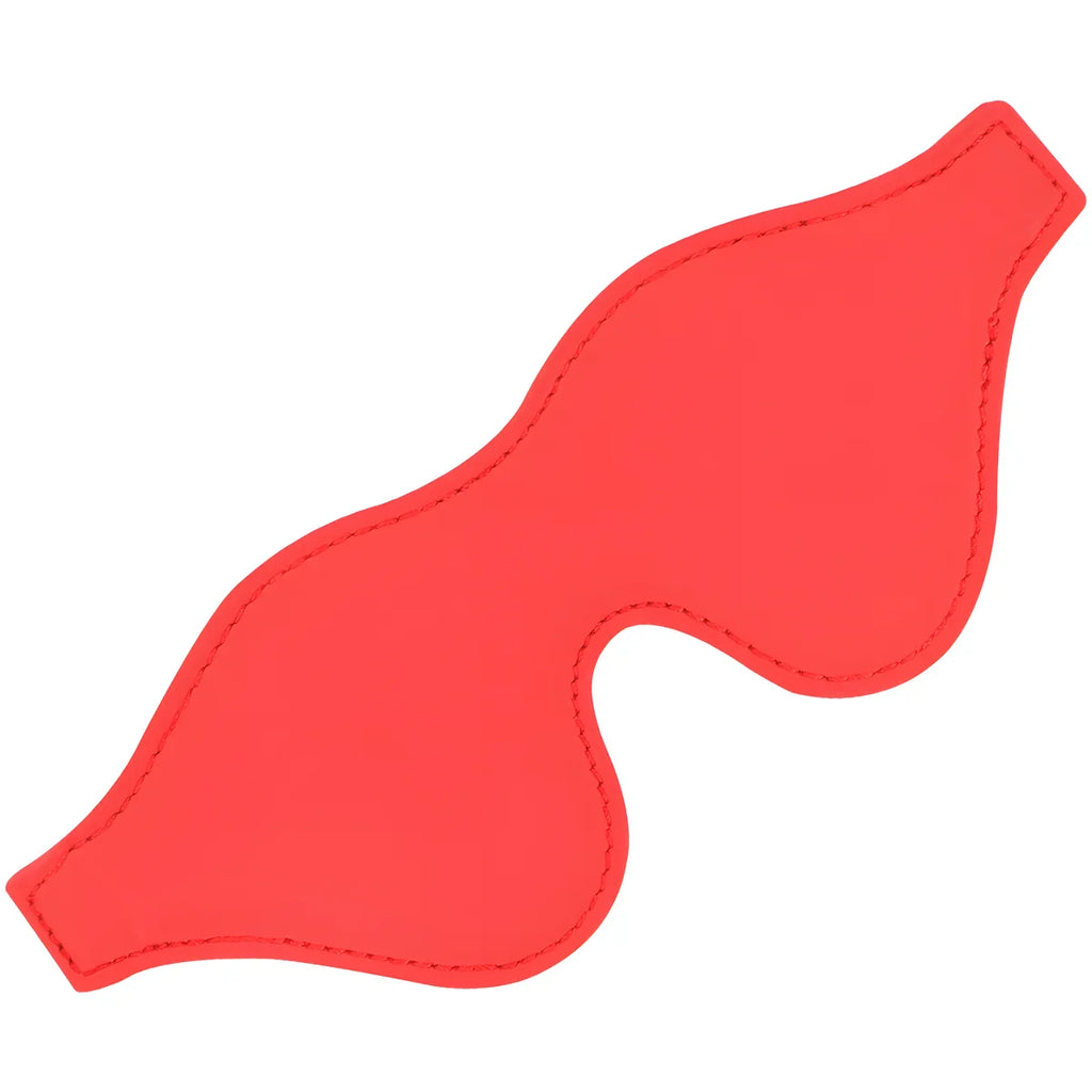 Masque occultant fétichiste élastique réglable — détail design