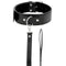 darkness collier de posture avec chaine en cuir