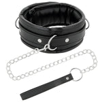 Collier Darkness en cuir pour jeux BDSM SOUPLE - Vignette | Adopt1toy