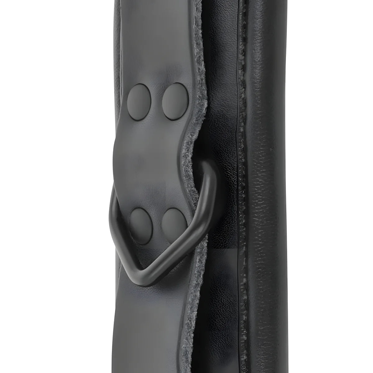 darkness menottes reglables en cuir noir