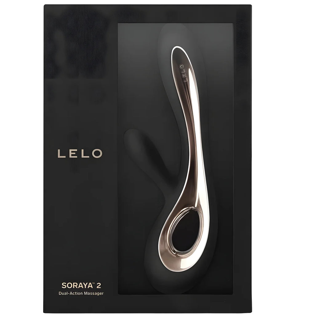 lelo vibrateur soraya 2 lapin noir