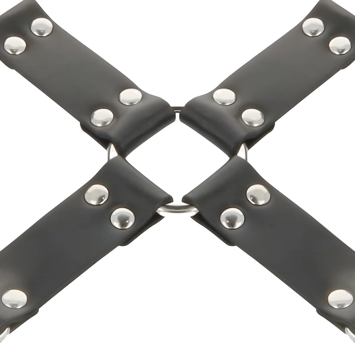 darkness menottes en cuir pour pieds et mains noir