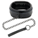 Coffret BDSM Darkness : collier et menottes CUIR - Vignette | Adopt1toy