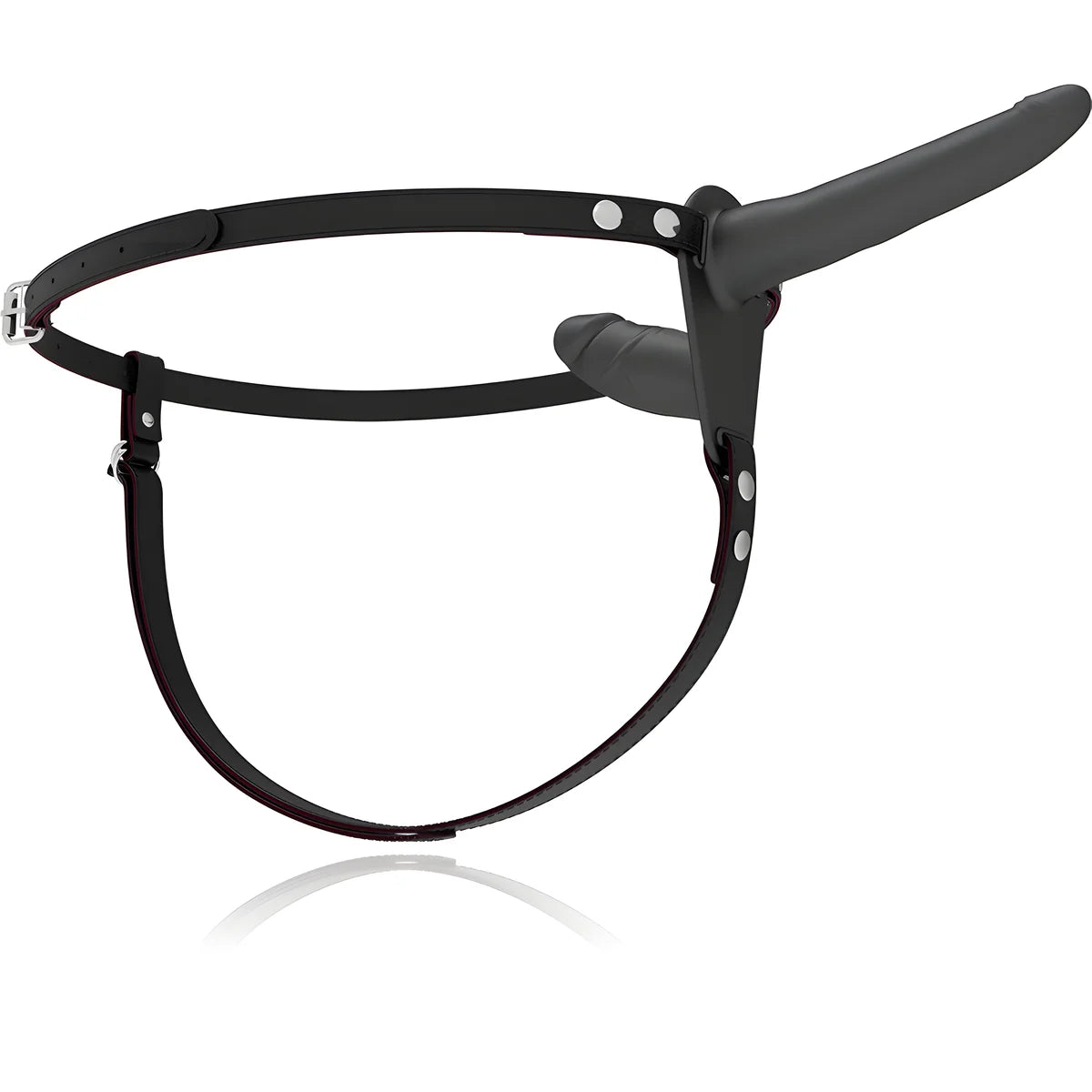 harnais soumis fetiche double penetration noire