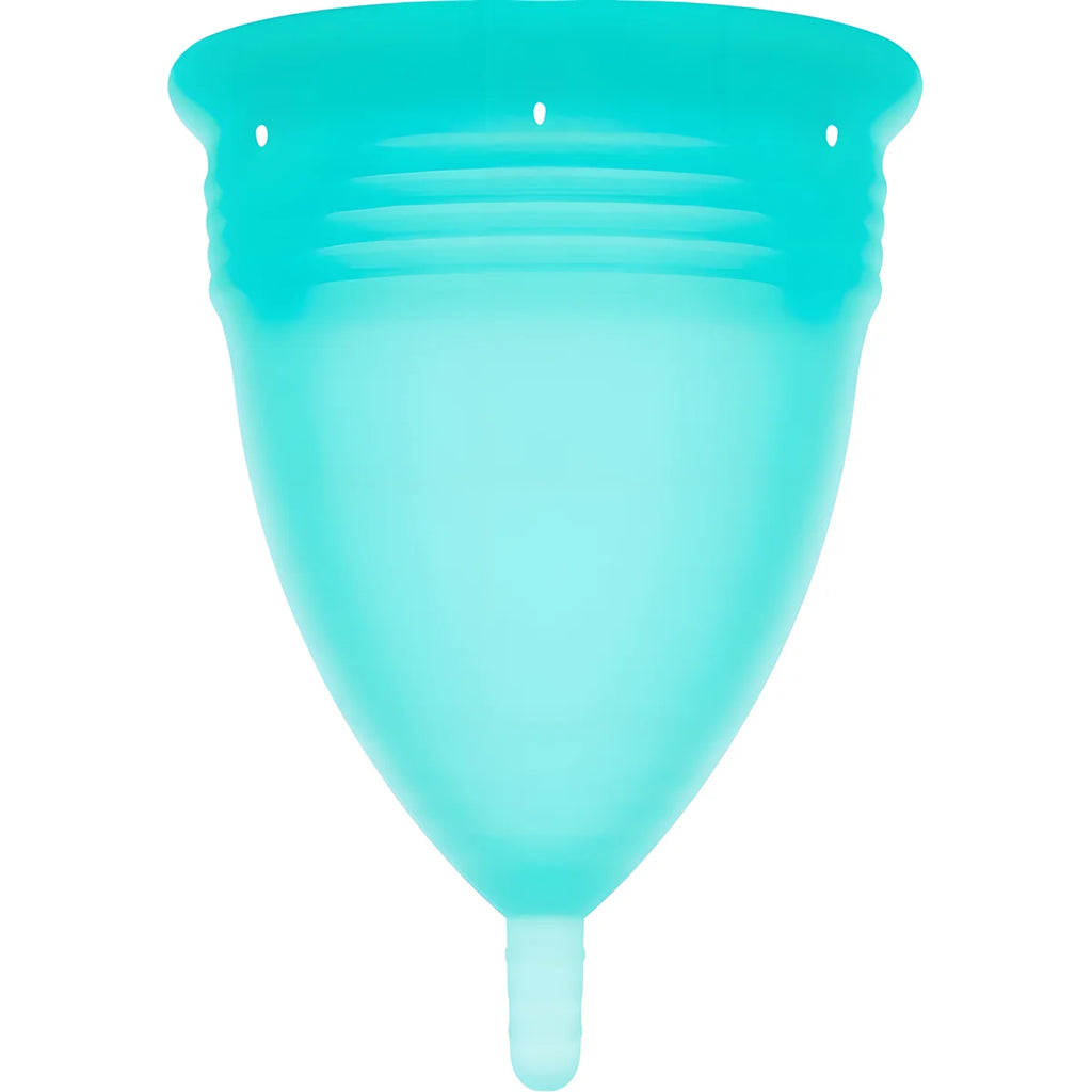 stercup coupe menstruelle en silicone fda aigue marine taille s