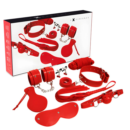 experience kit fetiche bdsm serie rouge