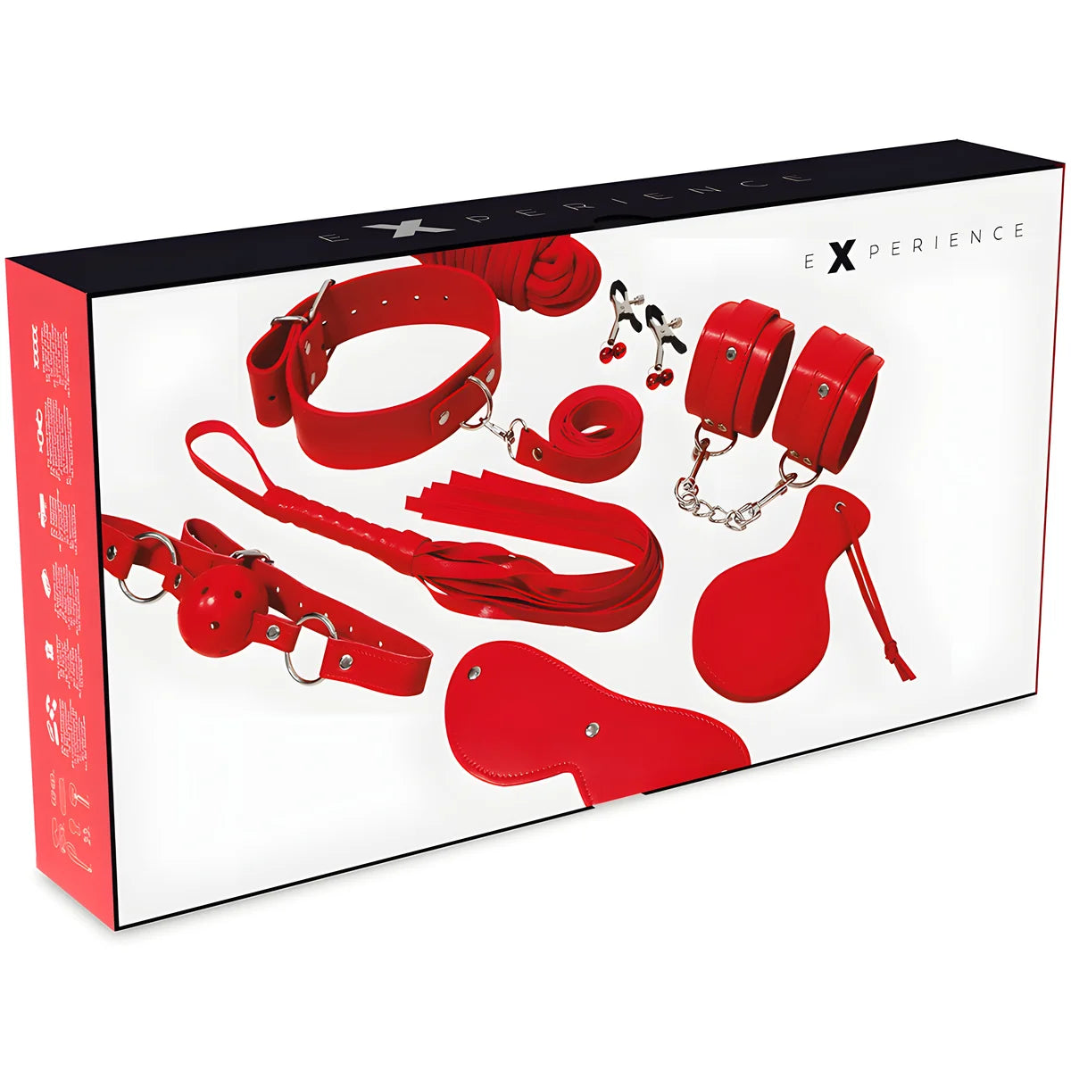 experience kit fetiche bdsm serie rouge