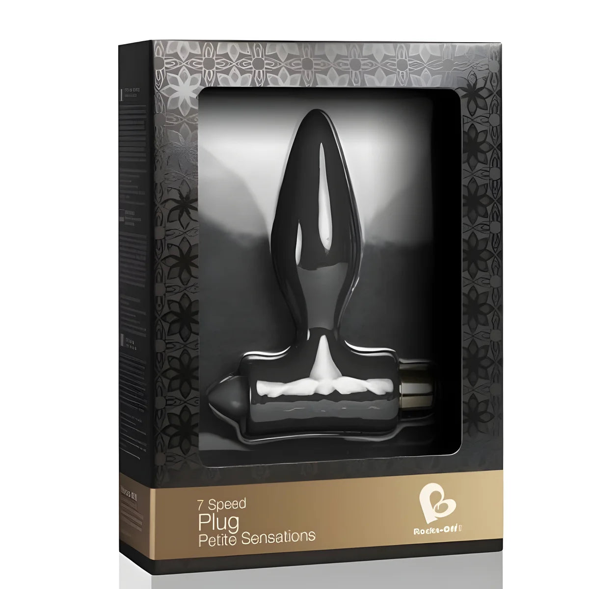 rocks off plug anal petite sensations pour debutants noir