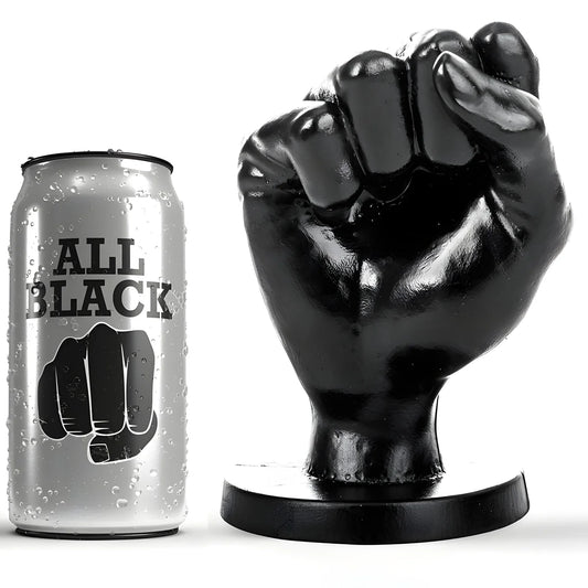 all black fist anal 14 cm