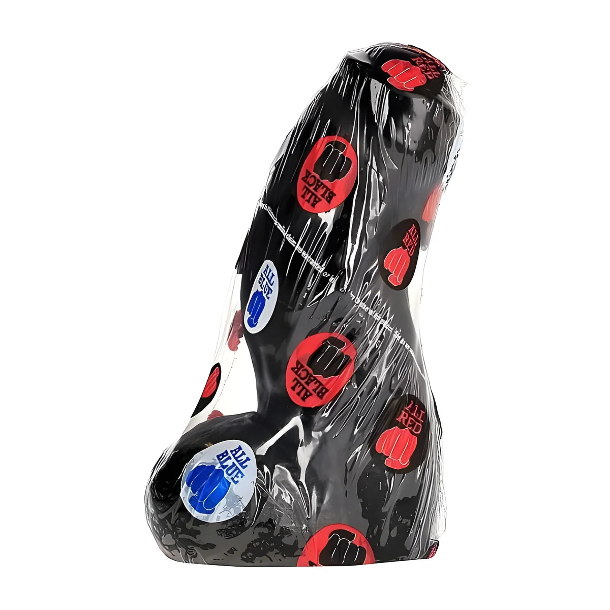 all black dong realiste noir 17 cm