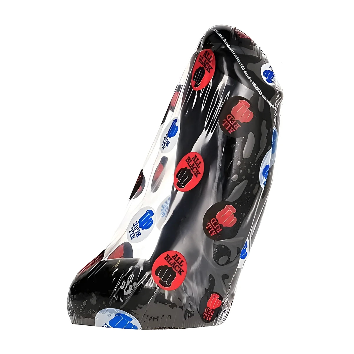 all black gode realiste 18 cm