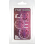 SEVEN CREATIONS - ENSEMBLE DE TROIS ANNEAUX PÉNIS ROSE - Vignette | Adopt1toy