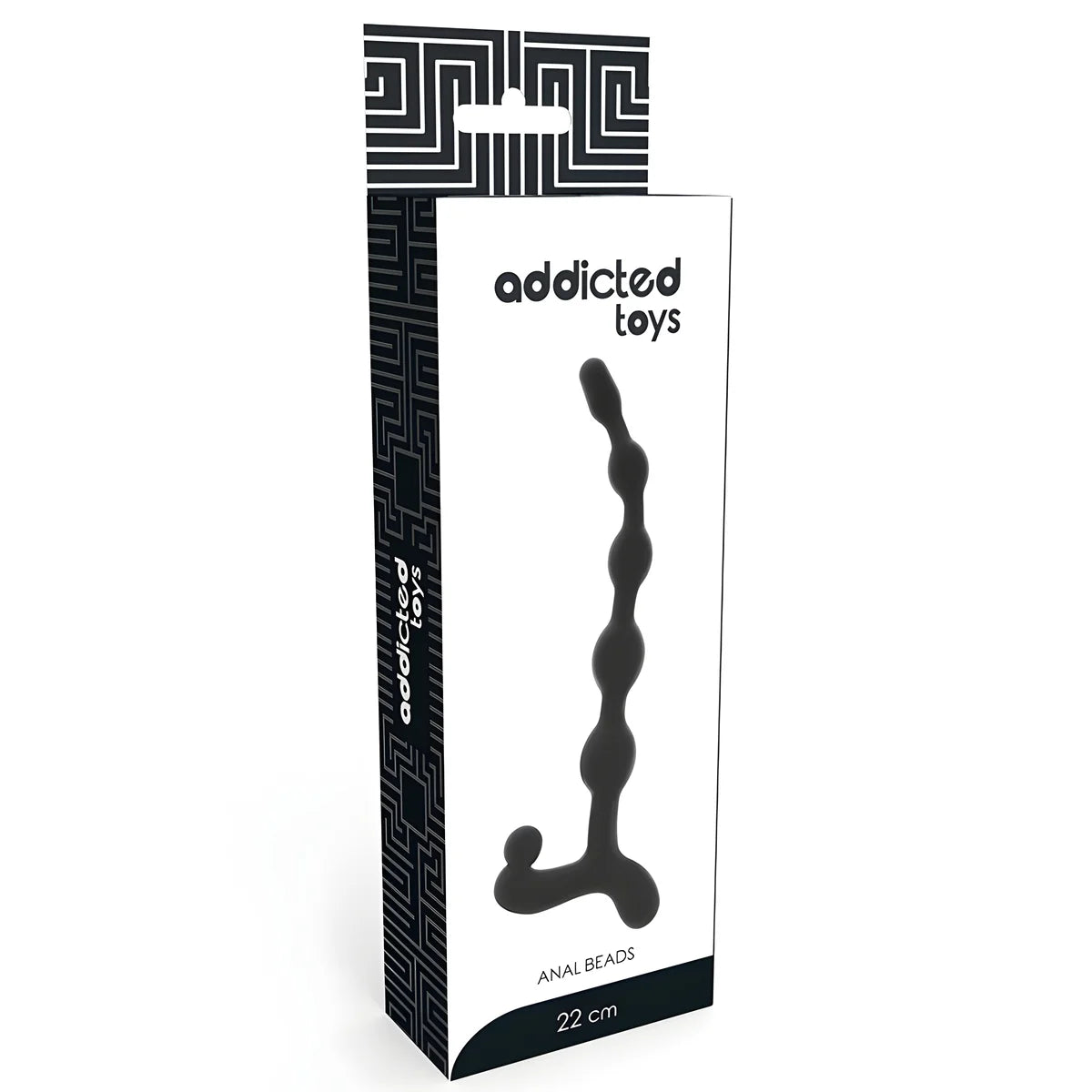 addicted toys balles anal 22 cm noir