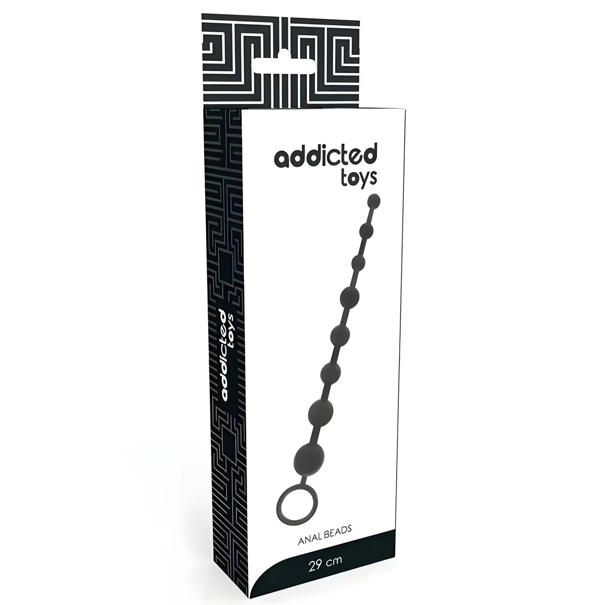 addicted toys billes anal 29 cm noir