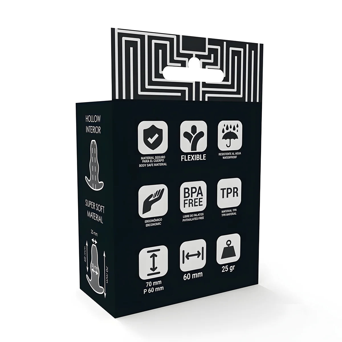 addicted toys dilatateur anal petit 7 cm transparent