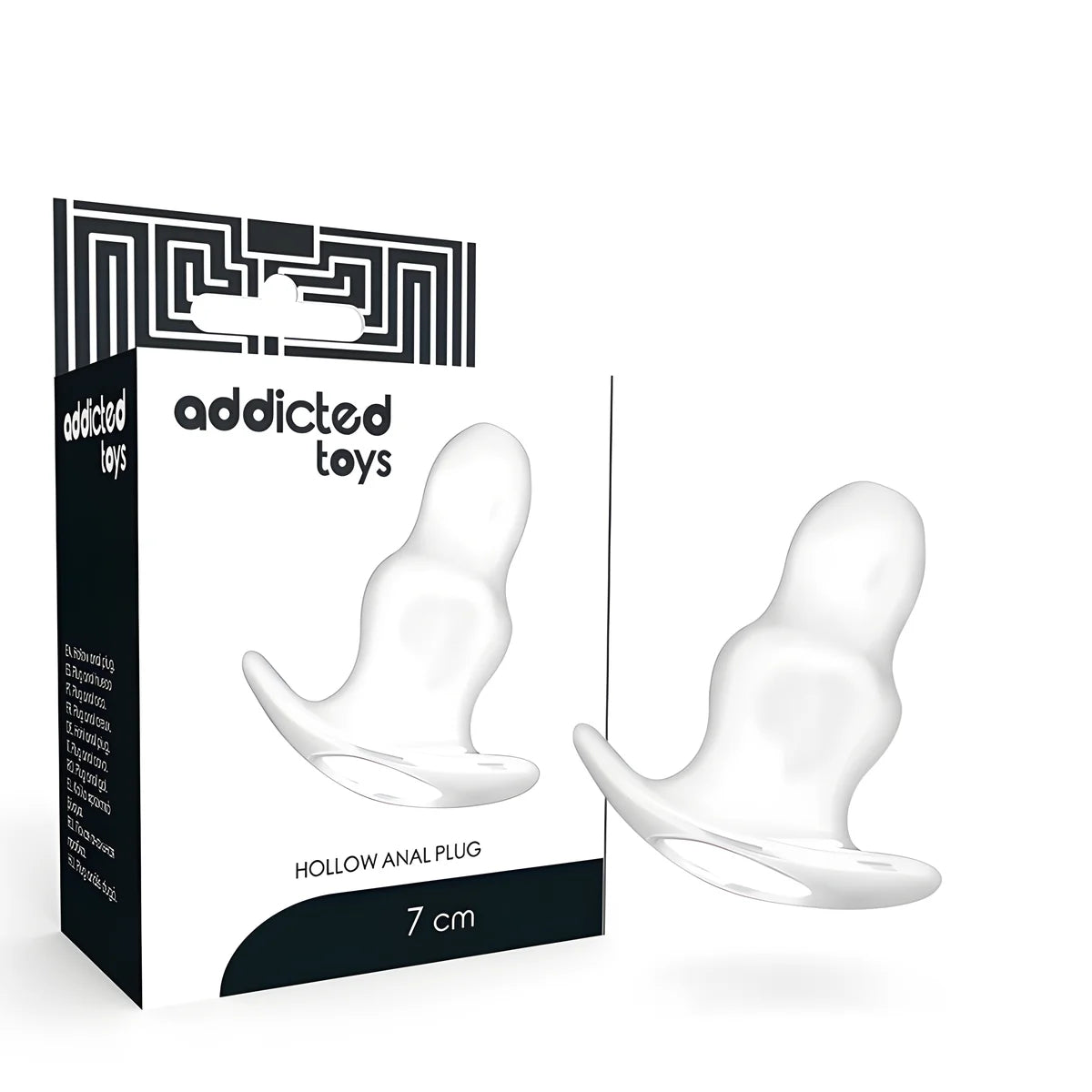 addicted toys dilatateur anal petit 7 cm transparent